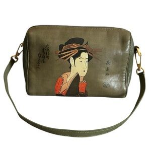 Icon Los Angeles Madame Butterfly Leather Mini Shoulder Bag